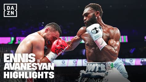 FIGHT HIGHLIGHTS JARON ENNIS VS DAVID AVANESYAN YouTube