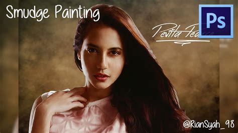 Tutorial Smudge Painting Di Adobe Photoshop Cs Youtube