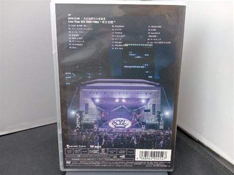 Yahoo オークション DVD Less Than SEX TOUR FiNAL 帝王切開 日比谷