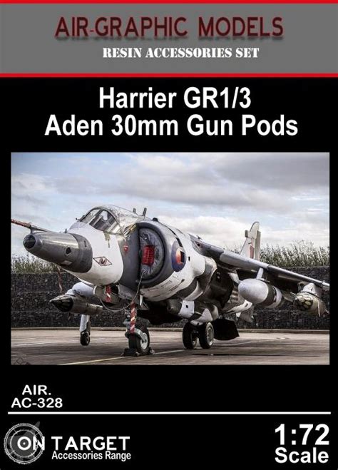 Ac 328 Harrier Gr113 And Sea Harriers 30mm Aden Gun Pods