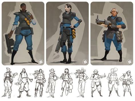 Valve Thought About Putting Women In Team Fortress 2 (And Making A DOTA ...