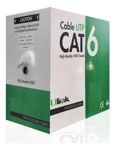 Caja De Cable Red Utp Metros Cat Awg Cuotas Sin Inter S