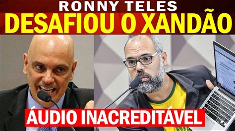 Udio Allan Dos Santos Desafia Alexandre De Moraes Youtube