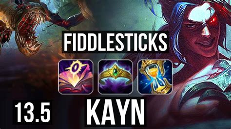 FIDDLE Vs KAYN JNG Rank 1 Fiddle 18 1 9 Legendary KR Challenger