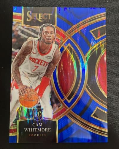 Panini Select Cam Whitmore Rookie Blue Flash Prizm Premier