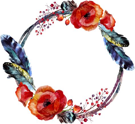 Animal Png Wreath Svgclip Art Boho Svg Clip Art Clipart Instant