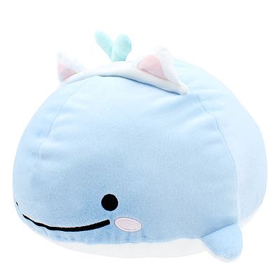 Buy San X Jinbesan Kokujira Yurayura Nekonbu Cat Ear Large Plush At Artbox