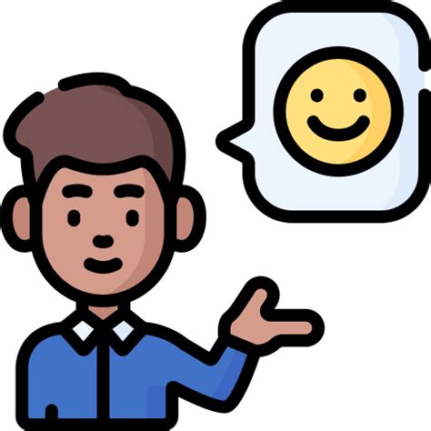 friendly special lineal color icon