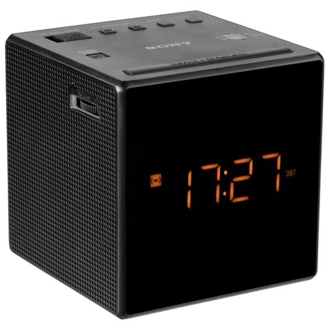 Sony ICF C1 B Black Alarm Clocks Clock Radios Photopoint