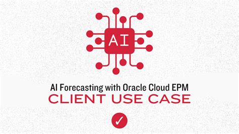 Ai Forecasting With Oracle Cloud Epm Client Use Case Elire Consulting