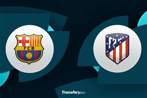 LaLiga Składy na FC Barcelona Atlético Madryt OFICJALNIE