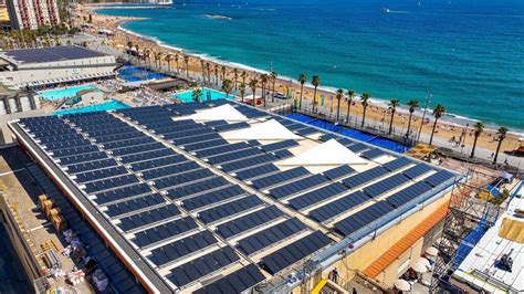 Tausend Pvt Module F R Ein Sportzentrum In Barcelona Solarserver