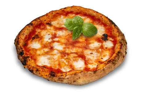 Pizza Margherita From Naples With Tomato Sauce And With Mozzarella