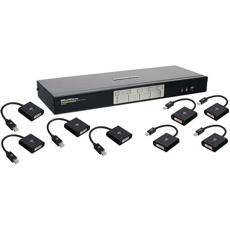 Iogear 4 Port Dual View Dual Link Dvi Kvmp Switch Gcs1644mdpkit