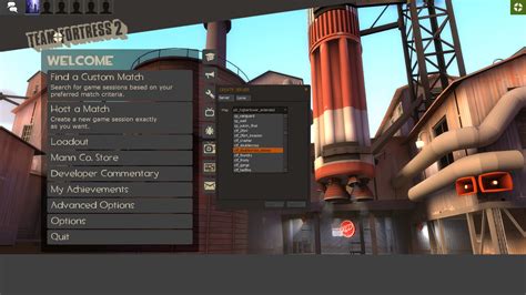 Console HUD Team Fortress 2 Mods