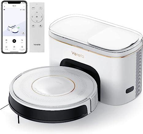 Verefa Robot Aspirateur Avec Station Vidage Automatique Pa