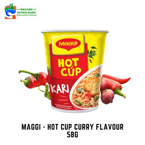 MAGGI Hot Cup Curry Flavour 58g Shopee Malaysia