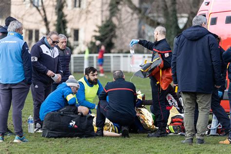 RUGBY Un Joueur De Pontarlier Victime Dune Fracture En Plein Match