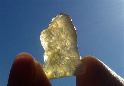 Libyan Desert Glass Map