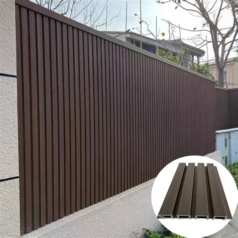 Exterior Modern Art Decorative Cladding Sheet Outdoor Pvc 3d Wall Wpc