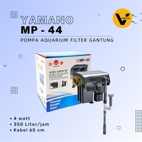 Promo Pompa Aquarium Hang On Filter Gantung Yamano Mp Ultra Slim