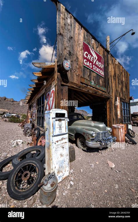 Nelson Ghost Town Stock Photo Alamy