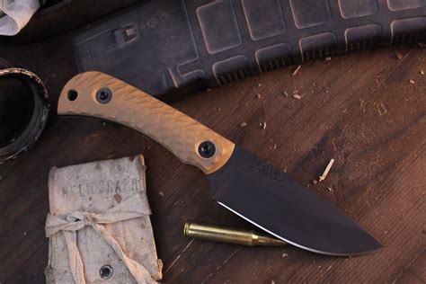 Half Face Blade Cav Jr 3 5 Fixed Blade Ripple Textured Coyote Tan G