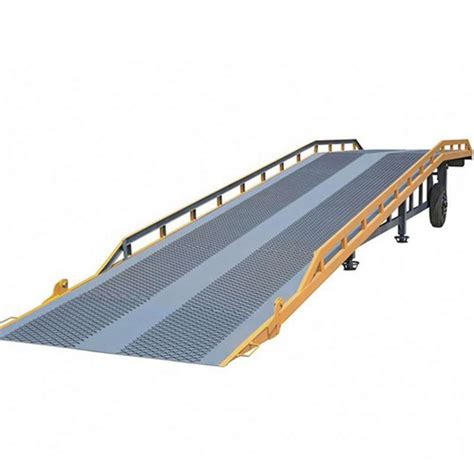 Portable Mobile Container Loading Dock Ramp Lift Height Adjustable Ramp ...