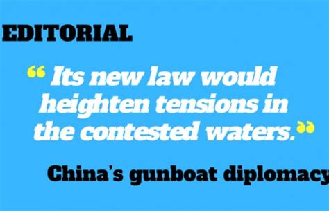 ASEAN EDITORIALS MANILA Chinas Gunboat Diplomacy Aseanews