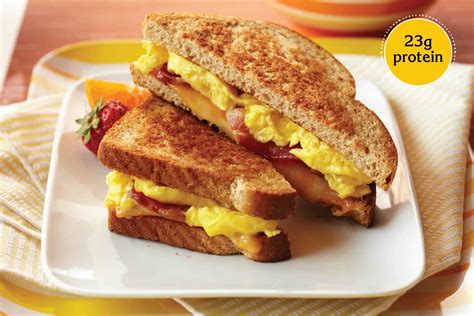 Grilled Bacon Egg And Cheese Sandwich Recipe Incredible Egg