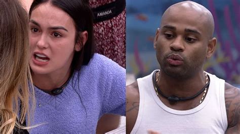 BBB 23 Larissa Santos cai no choro após briga Cezar Black