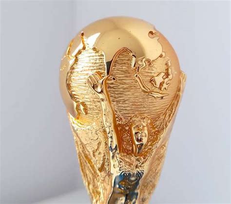 3d Official Trophy Fifa World Cup Gold Plated Replica Official