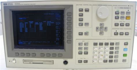 Agilent Hp Keysight 4155a Semiconductor Parameter Analyzer Alliance Test Equipment