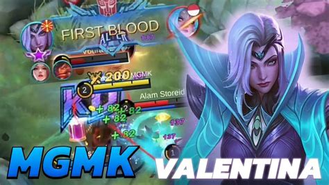 100 Broken 3 Builds MLBB New Hero Valentina New Mage Valentina