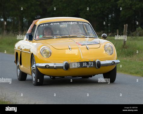 Renault Alpine A108 Coupe Sport Of 1960 In The Tour De Bretagne 2014