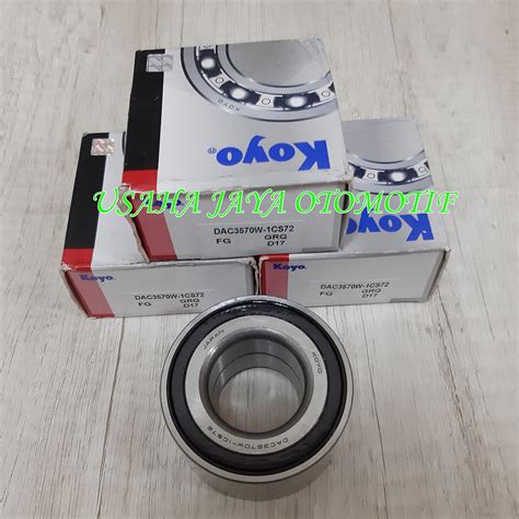 Bearing Bering Lahar Laher Roda Depan DAC3570W Toyota Agya Ayla ABS