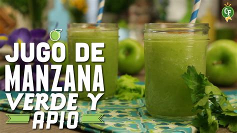 ¿cómo Preparar Jugo De Manzana Verde Cocina Fresca Youtube