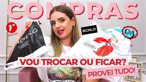 Compras Online Renner Cea E Riachuelo Vou Ficar Ou Trocar Youtube