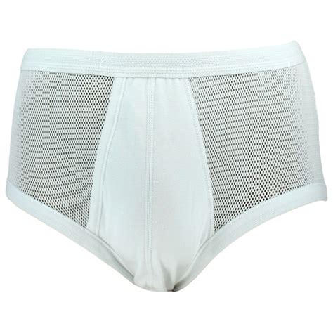 Slip Maille A R E Coton Taille Haute Ouvert Les Classiques Blanc