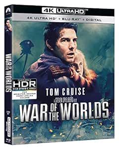 Amazon War Of The Worlds K Uhd Blu Ray Digital Tom Cruise