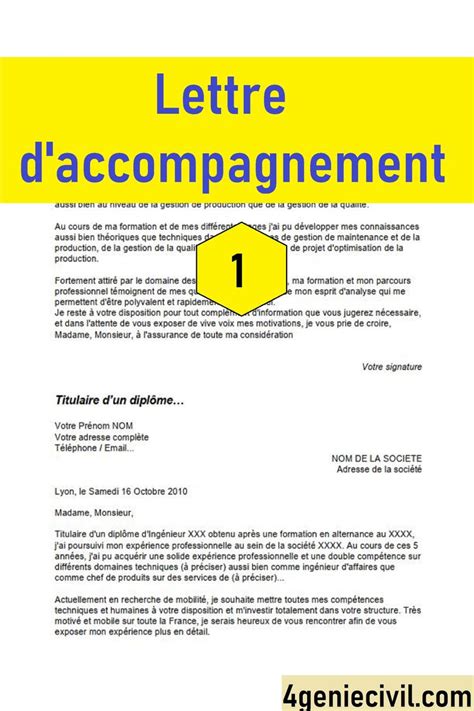 5 lettre d accompagnement Lettre a Modèles de lettres Cv