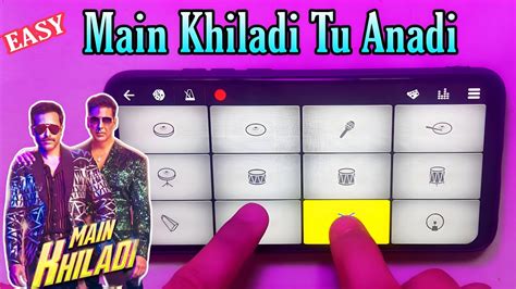 Main Khiladi Selfie Song Instrumental Ringtone On Walkband Piano