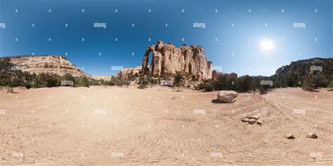 360° view of Eagle Canyon Arch, Utah - Alamy