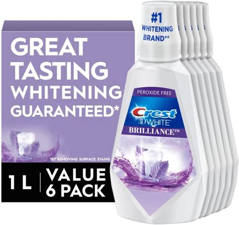 Amazon Crest D White Diamond Strong Mouthwash Alcohol Free