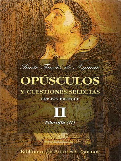 Opusculos Y Custiones Selectas Ii Distribuidora El Relicario