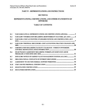 Fillable Online Emcbc Doe Part Iv Representations And Instructions