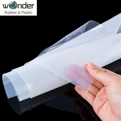 Clear Silicon Transparent Soft Conductive Silicone Rubber Sheet Vacuum