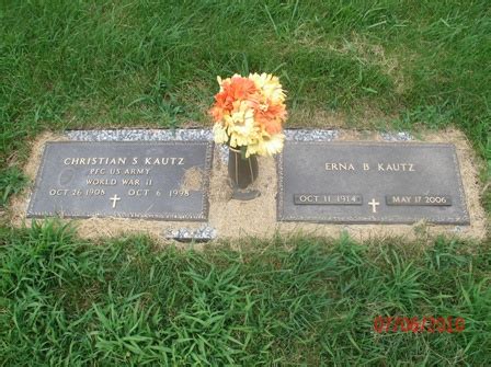 Erna Barnes Friedrichsen Kautz Monumento Find A Grave