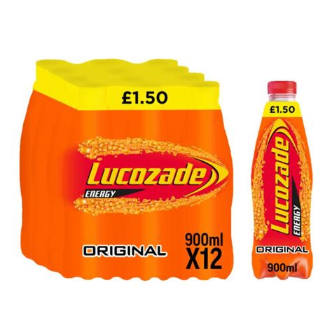 Lucozade Energy Drink Original 900ml Pack Of 12 On Onbuy