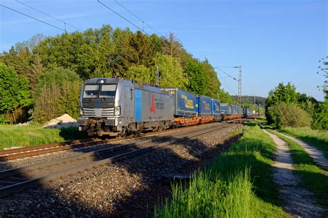 Railpool Retrack Lea Mit Einem Lkw Walter Klv Zug Bei